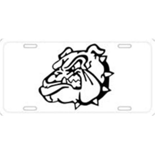 Powerhouse Bulldog License Plate Tags- X411 PO125636